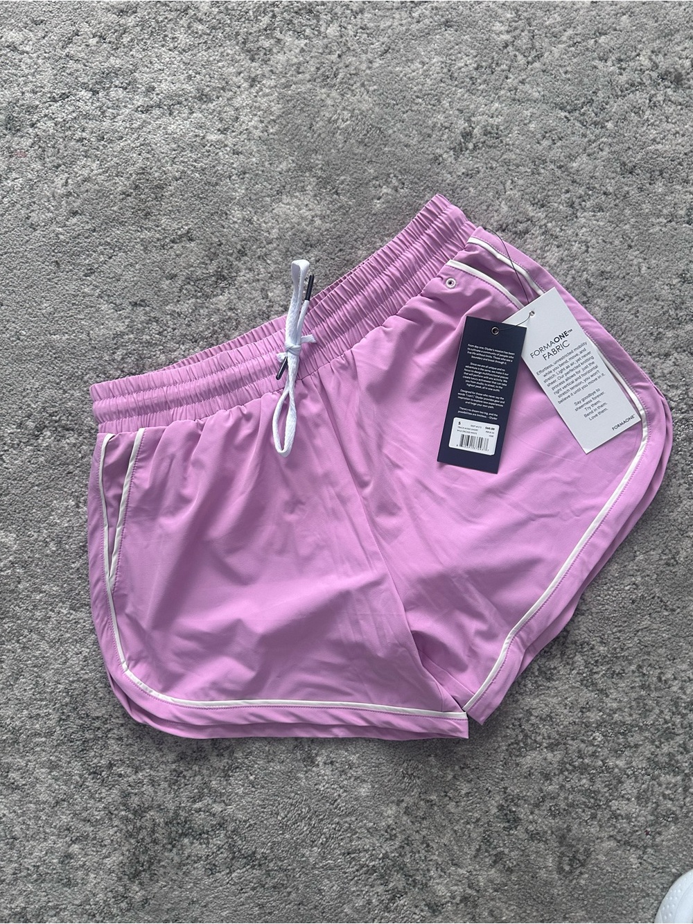 NWT GLYDER SMALL Women’s Pink Athletic Shorts with Elastic Waist